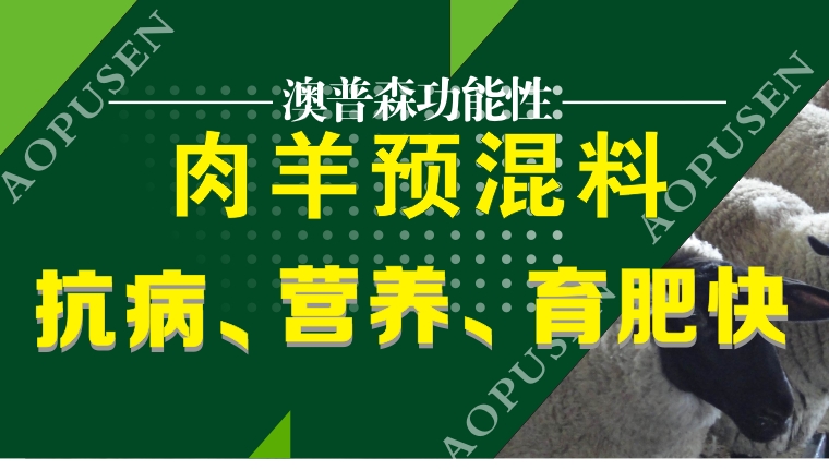肉羊预混料,高档肉羊预混料,抗病肉羊预混料